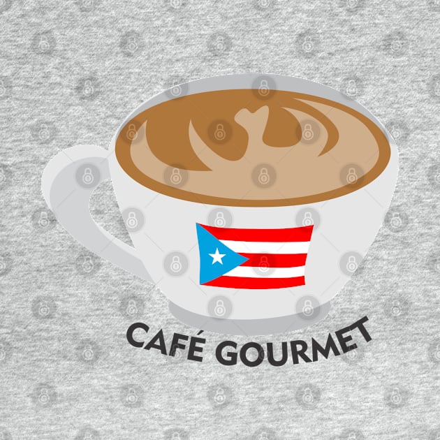 Boricua Cafe Gourmet Puerto Rican Coffee Barista Latino Food by bydarling